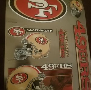 49ers Decals
